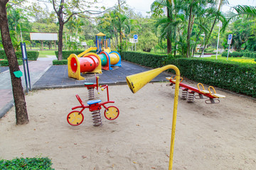 Colorful children playground