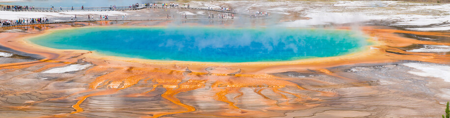 Grand Prismatic Spring, Yellowstone National Park, Wyoming
