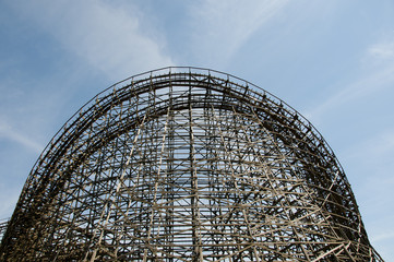 Wooden Roller Coaster