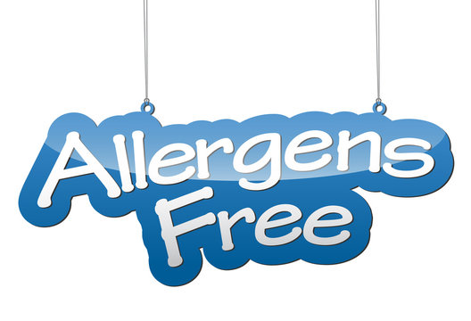 blue vector background allergens free