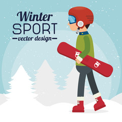 Winter sport and fashion wear 