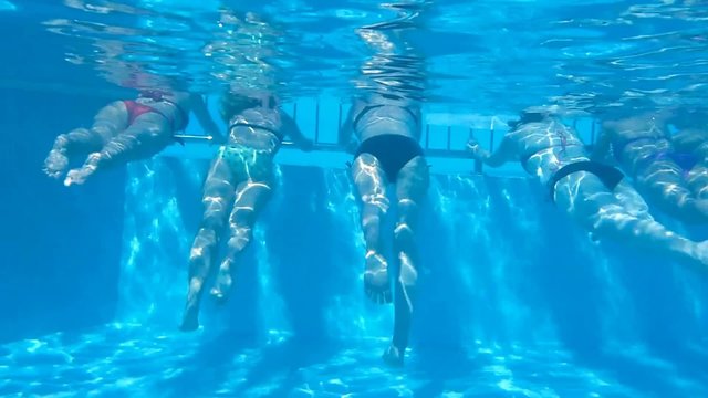 Cours d'aquagym