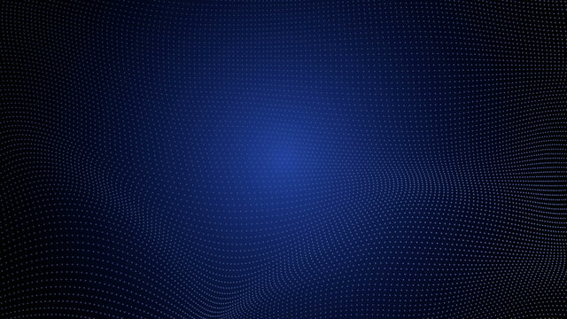 Cold blue abstract wave background