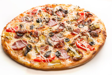 hot fresh pizza