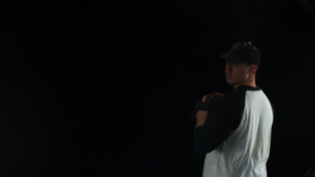 Baseball player pitching shooting with high speed camera, phantom flex.