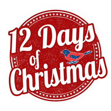 12 Days Of Christmas Stamp