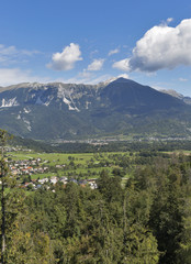 Fototapeta na wymiar Alps landscape in Slovenia