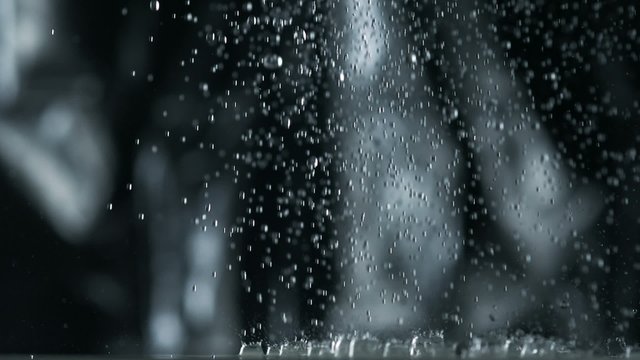 Rain fall shooting with high speed camera, phantom flex.