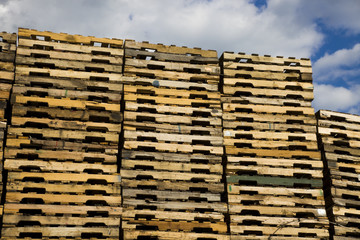 Piles of Pallets