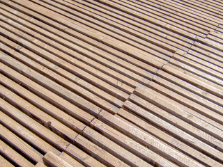 rows in a wooden sports rostrum pattern texture 