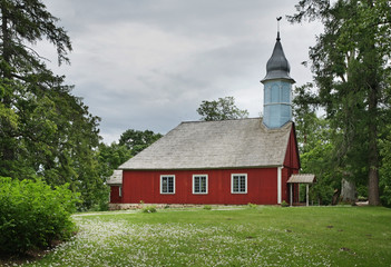 Lutheran Church in Turaida near Sigulda. Latvia