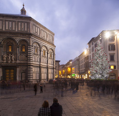Fototapeta premium Italia,Toscana,Firenze, il Battistero.