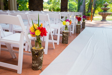 Wedding Ceremony Aisle Seating