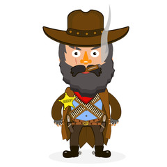 cowboy sheriff pistol