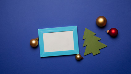 Photo frame and christmas toy