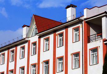 Obraz premium Wall of the building