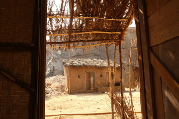 Rural house at Rajasthan India