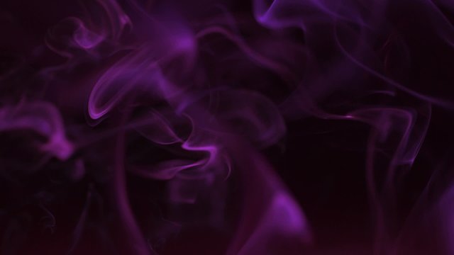 Purple smoke wave shot with high speed camera, phantom flex.