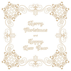 Christmas greeting card