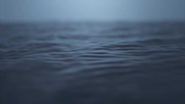 Calm water surface shot with high speed camera, phantom flex 4K.