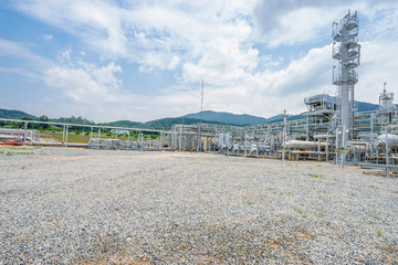 equipment,pipeline and tank of oil refinery plant