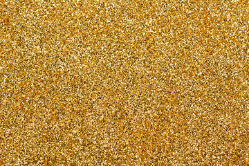 Shiny gold glitter texture background