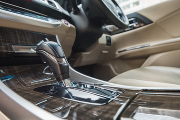 Obraz premium modern car interior