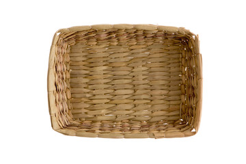 Plain simple wicker tray