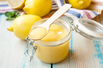 Gordijnen Lemon curd © yuliiaholovchenko