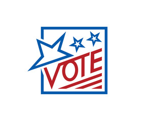 Fototapeta premium Vote Sign for Election