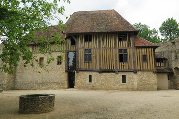Fototapeta na wymiar Schloss Crèvecœur-en-Auge