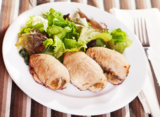 Turkey roulade