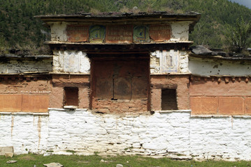 Fototapeta na wymiar Bhutan, Paro, 