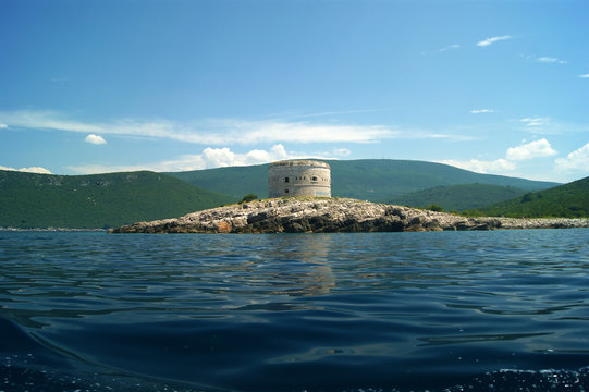 Fortress Arza on the Lustica Peninsula