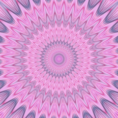 Psycho floral pattern generated texture