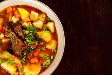Beef soup