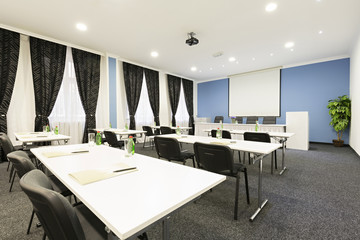 Interior of a conference room
