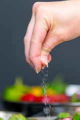 Gefüllte Gemüsemischung