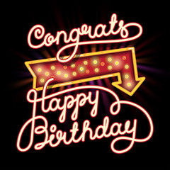 Happy Birthday Congrats