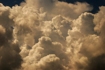 cumulus clouds - obrazy, fototapety, plakaty