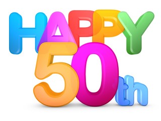Happy 50th Title