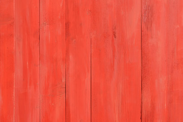 Painted Old Red Wood Board Background
