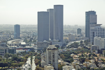 Fototapeta premium Tel Aviv Cityscape At Day