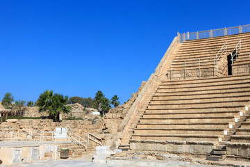 Roman amphitheater built in the times of King Herodes.