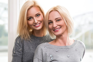 Mother and daughter