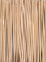 Numerous wood skewers