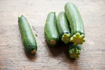 mini courgettes