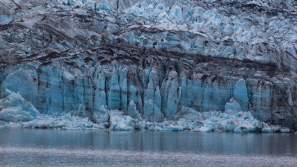 Fototapeta premium Glacier in Glacier Bay National Park, Alaska