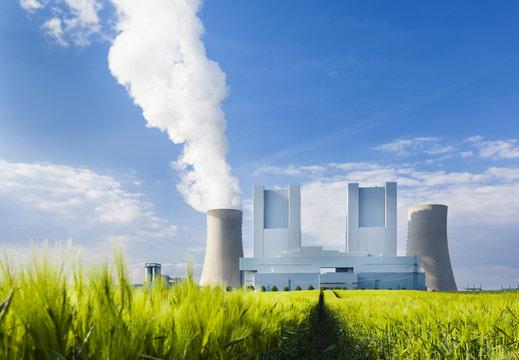 Power Station And Rye Field
