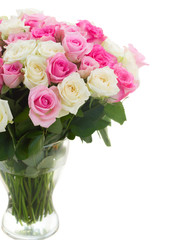 bouquet of fresh roses